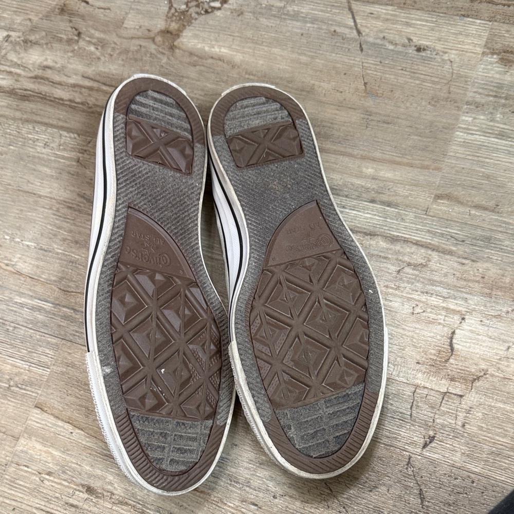 Converse All Star Off-White Canvas Sneakers - Picture 2 of 2